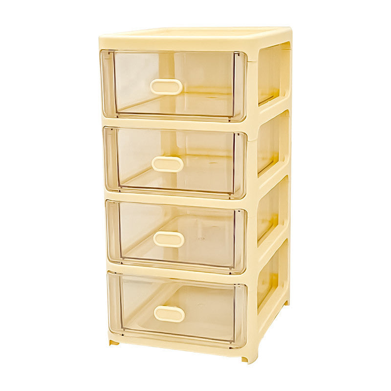 2-5 Tiers Desk Organizer Drawers Mini Desktop Stationery Jewelry Storage Container