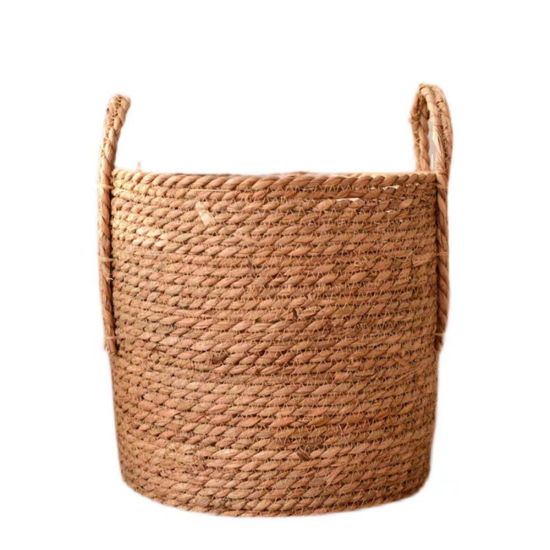 Nordic Seagrass Woven Flower Basket