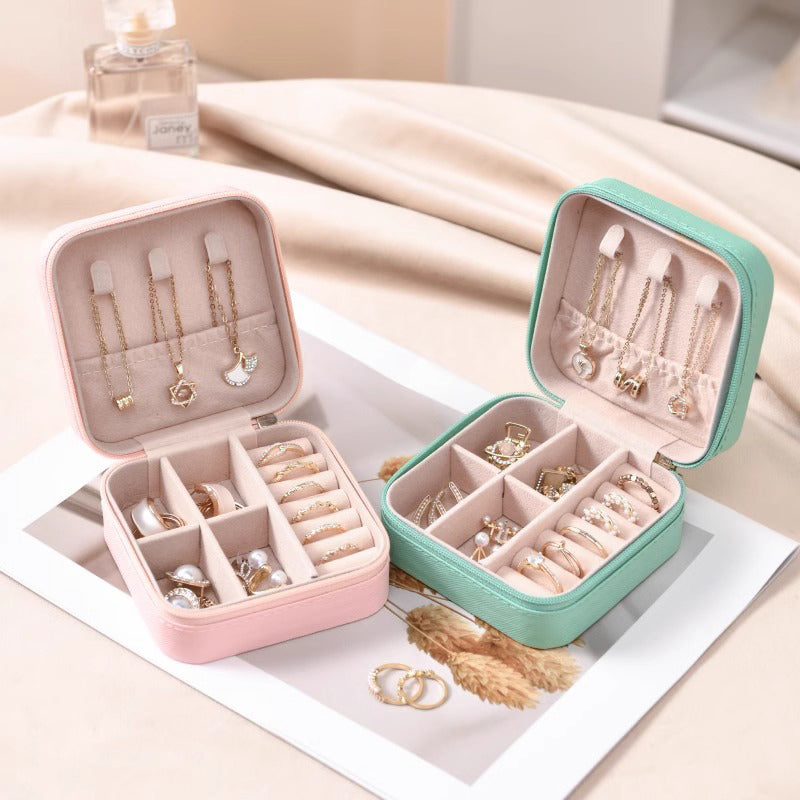 Travel Jewelry Organizer Case Jewelry Storage Box Travel Essentials Gifts For Her