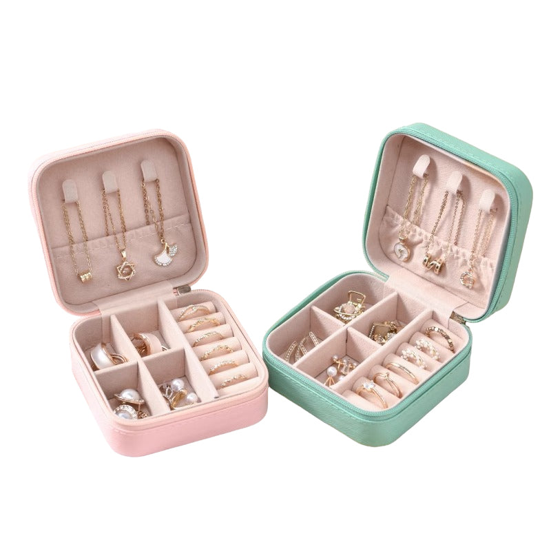 Travel Jewelry Organizer Case Jewelry Storage Box Travel Essentials Gifts For Her