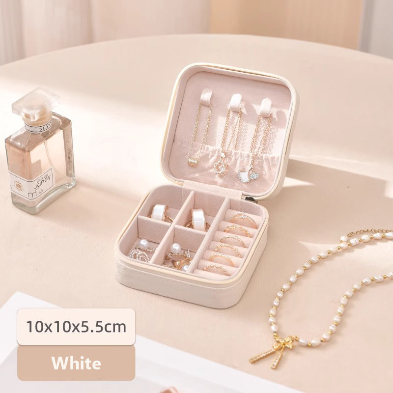 Travel Jewelry Organizer Case Jewelry Storage Box Travel Essentials Gifts For Her
