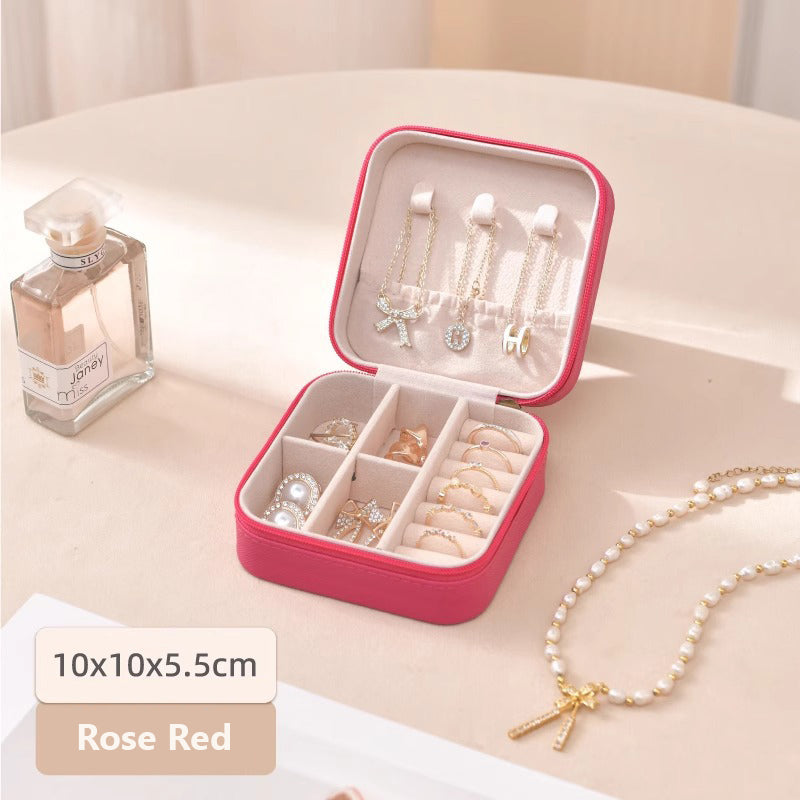 Travel Jewelry Organizer Case Jewelry Storage Box Travel Essentials Gifts For Her