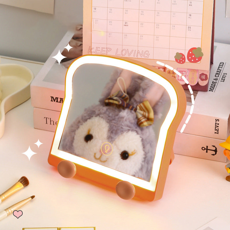 USB Rechargeable Led Makeup Mirror With Stand