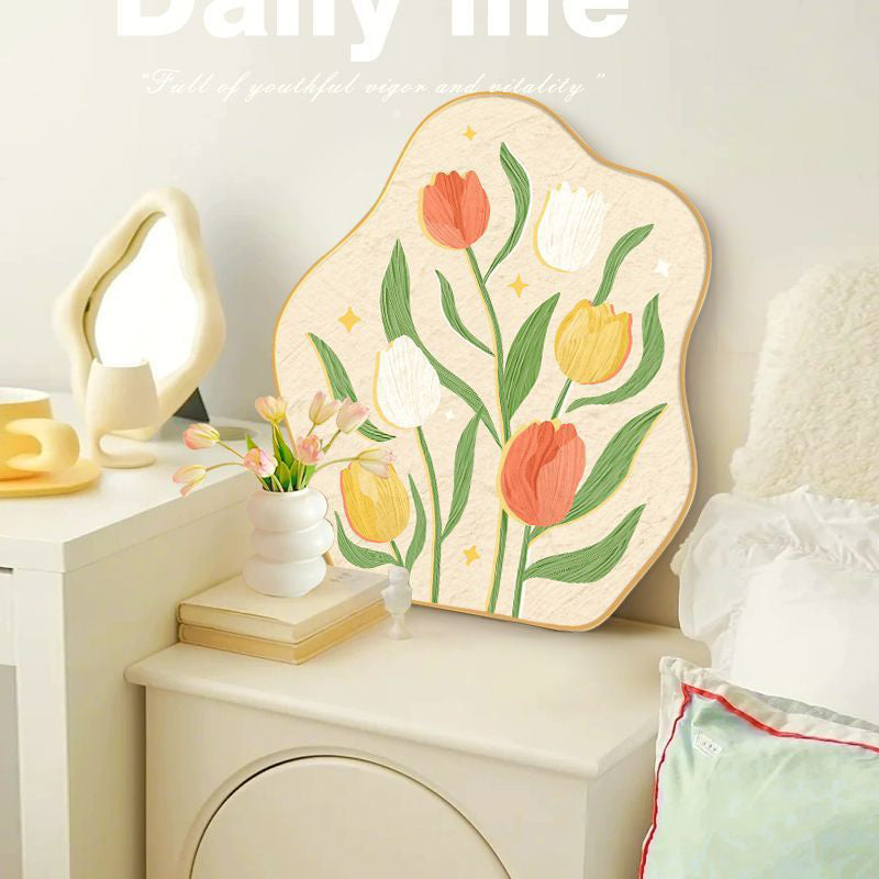 Desktop Decoration Living Room Tulip Decoration Painting