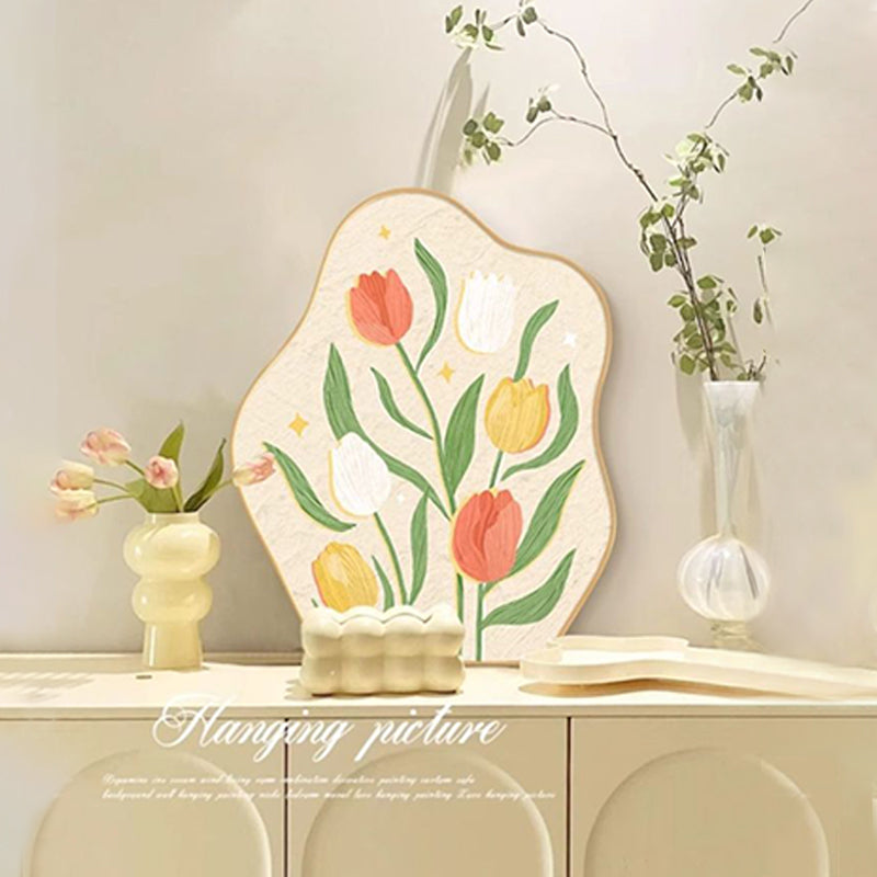 Desktop Decoration Living Room Tulip Decoration Painting