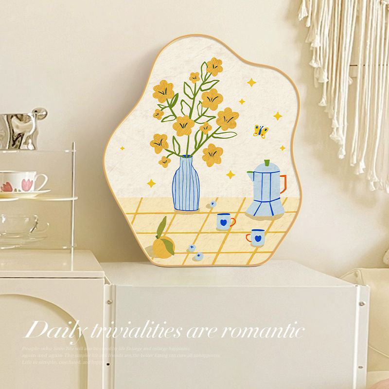 Desktop Decoration Living Room Tulip Decoration Painting