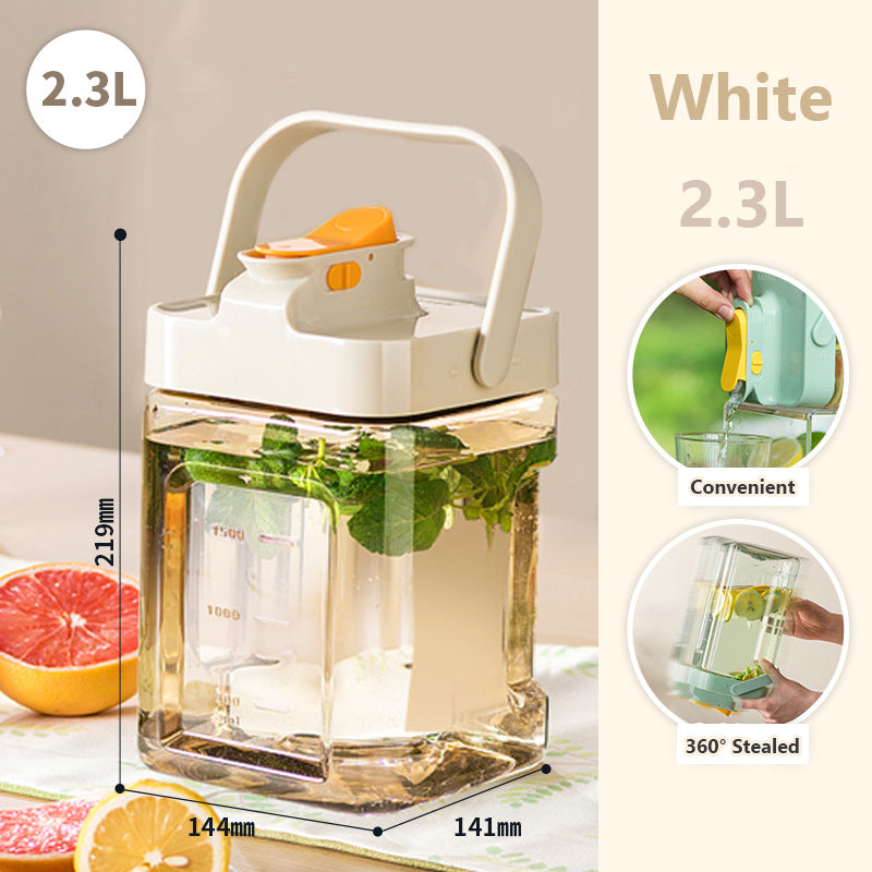 3.5L Water Pitcher Leak-proof Beverage Dispenser with Pour Spout