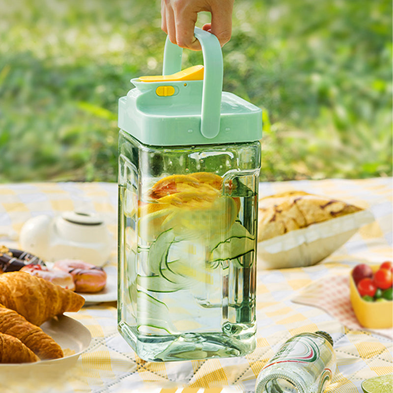 3.5L Water Pitcher Leak-proof Beverage Dispenser with Pour Spout