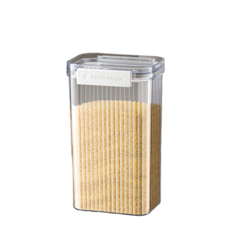 Kitchen Pantry Organizer Plastic Food Storage Containers with Lid