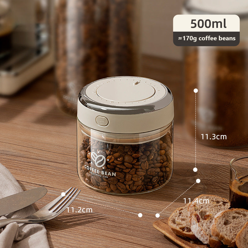 Vacuum-Sealed Coffee Bean Storage Container