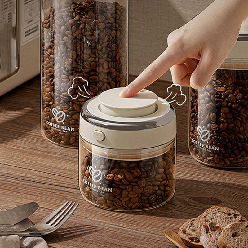 Vacuum-Sealed Coffee Bean Storage Container