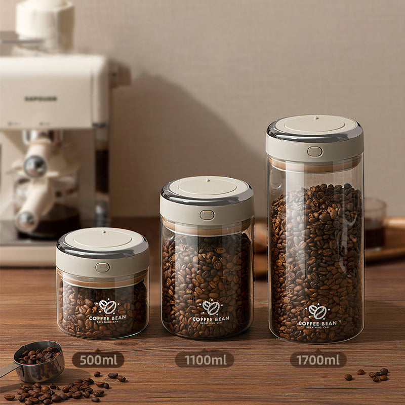 Vacuum-Sealed Coffee Bean Storage Container