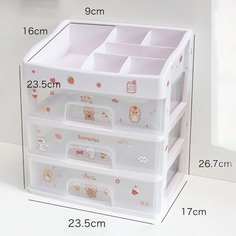 Desk Organizer with 3 Drawers
