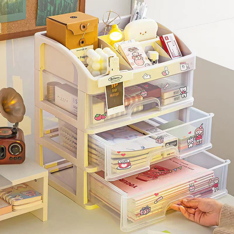 Desk Organizer with 3 Drawers