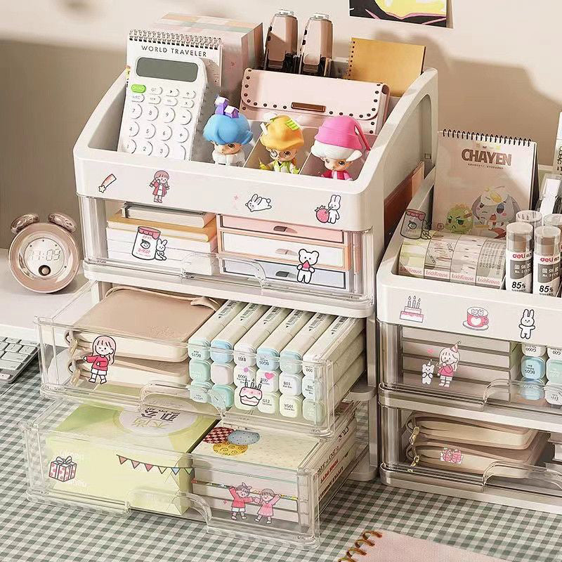 Desk Organizer with 3 Drawers