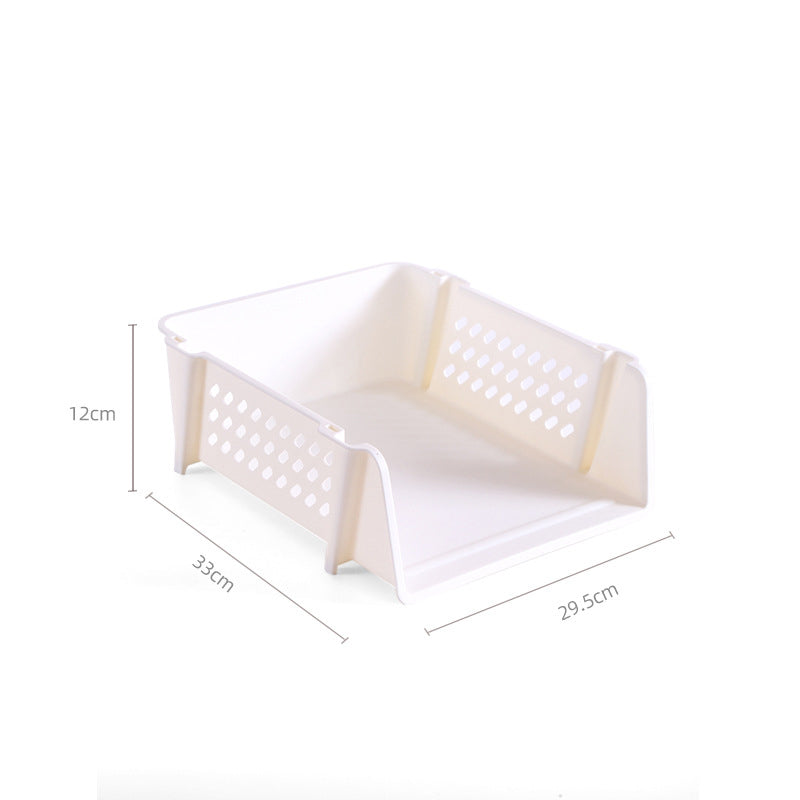 Multi-layer File Tray Organizer Stackable A4 Document Paper Organizer Rack
