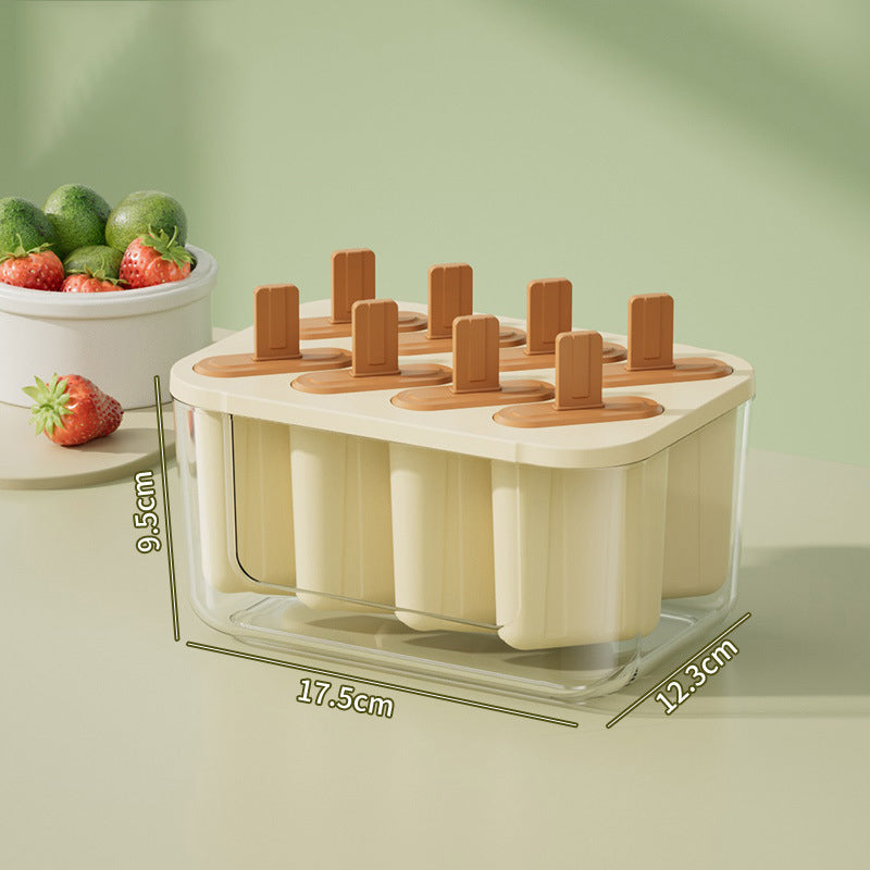 Silicone lce Cube Film 22 Grid lce Box with Lid /lce-Cream Mould