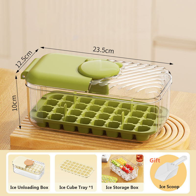 Easy Release 32/64 Two Layer Grid Spil Proof lce Maker Tray