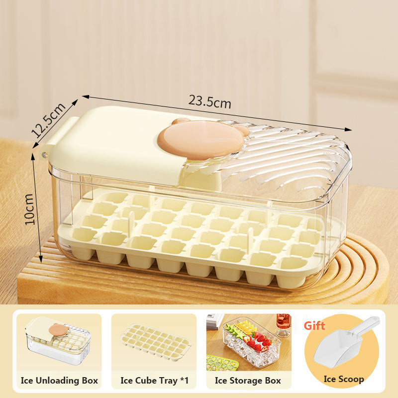 Easy Release 32/64 Two Layer Grid Spil Proof lce Maker Tray