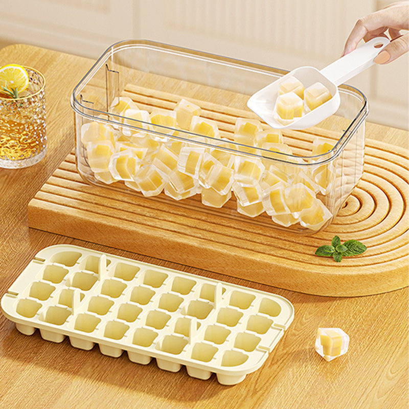 Easy Release 32/64 Two Layer Grid Spil Proof lce Maker Tray