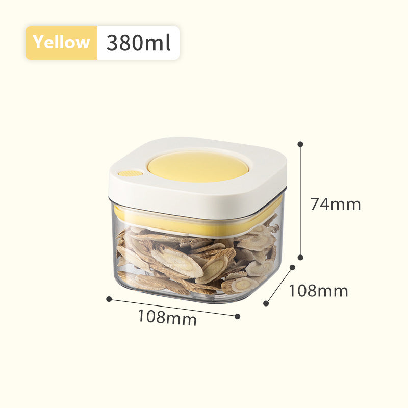 Food Sealed Storage Jar Pressing Vacuum Coffee Storage Jar