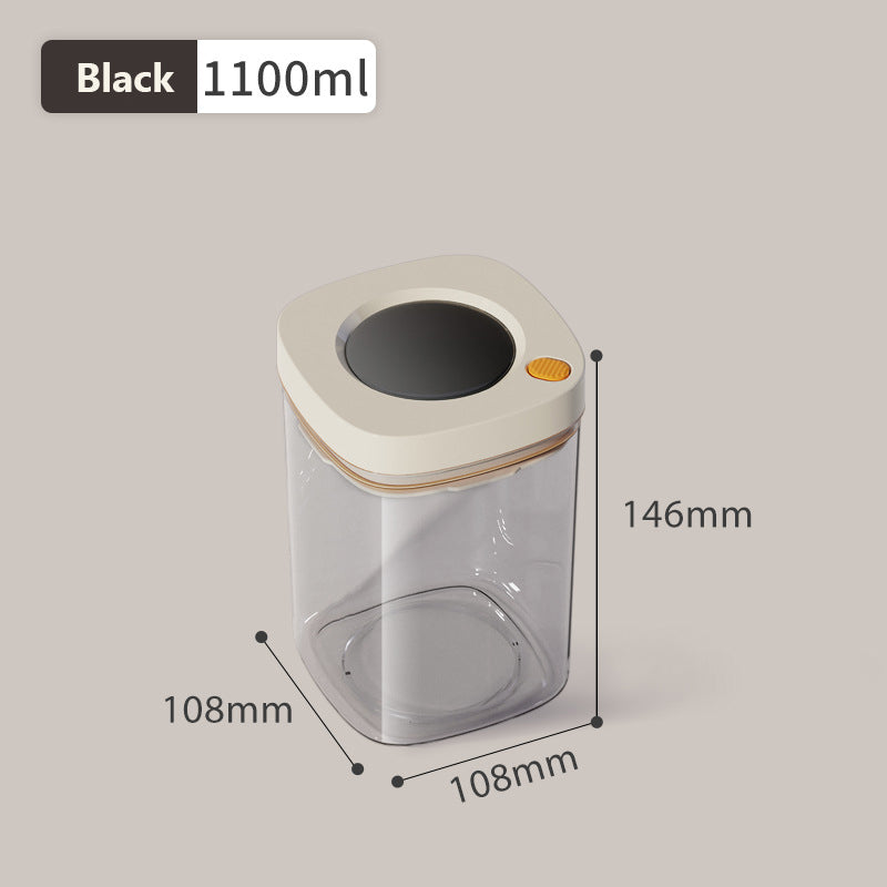 Food Sealed Storage Jar Pressing Vacuum Coffee Storage Jar